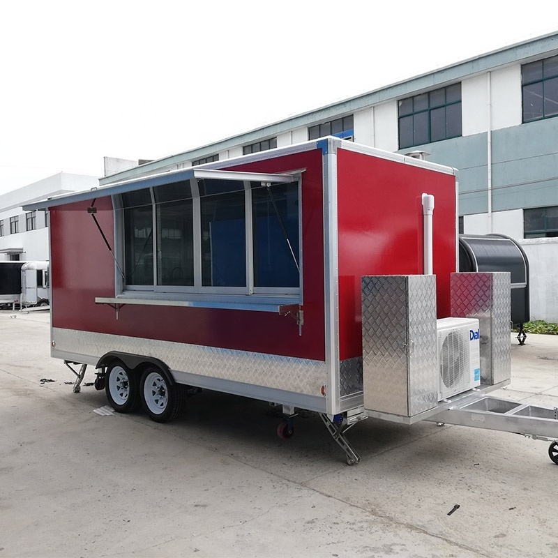 UKUNG EU Standard food truck for fried chicken beer snack mobile sale small food truck cheap BBQ mobile food cart