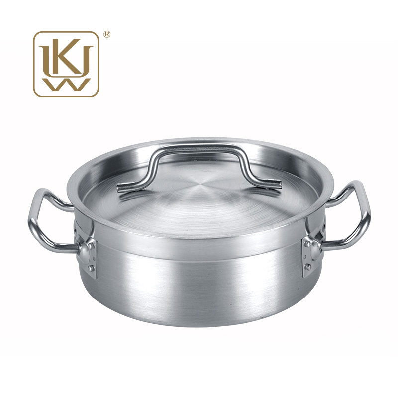 Wholesale Various Sizes Large Sauce Pot Commercial Stainless Steel Soup Stock Pots With Lid