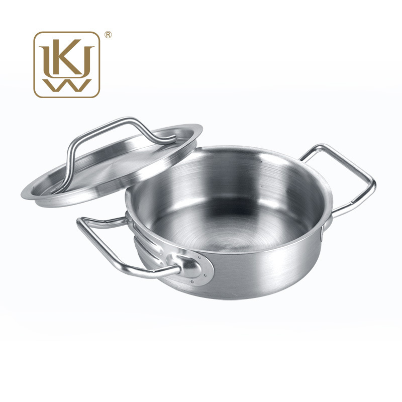 Wholesale Various Sizes Large Sauce Pot Commercial Stainless Steel Soup Stock Pots With Lid