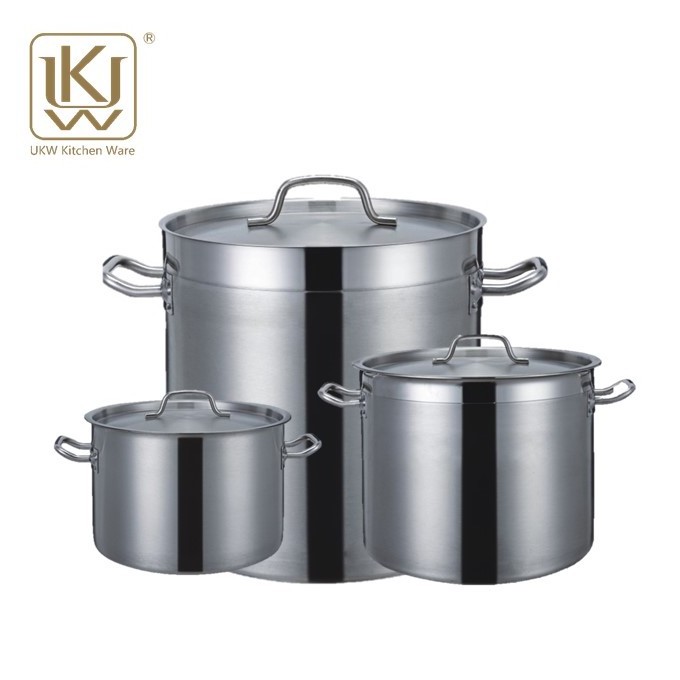 Factory supply directly 304 stainless steel stock pot 25 gallon pot