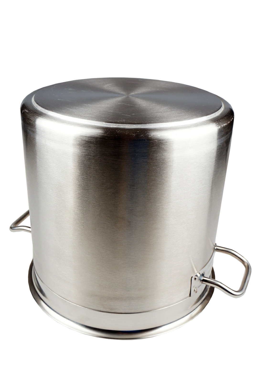 commercial 170 liter stainless steel tall stock pot with divider