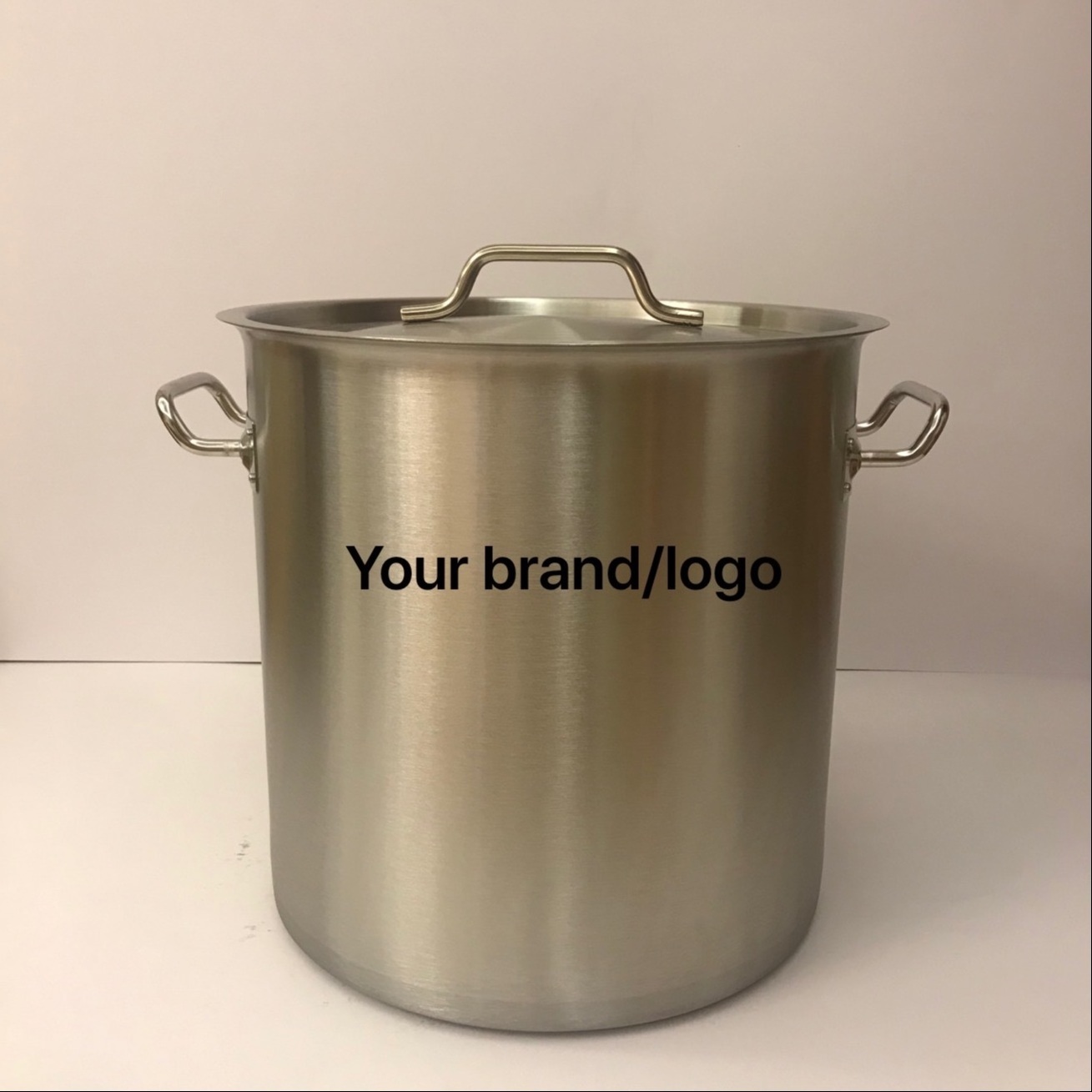 commercial 170 liter stainless steel tall stock pot with divider