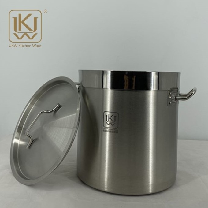 stainless steel hot pot commercial cookwares restaurant cookware stainless stock pot