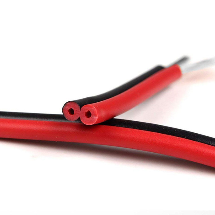 UL2468 AWG28 high temperature wire tinned copper silicone rubber cable Electrical Twin Wire