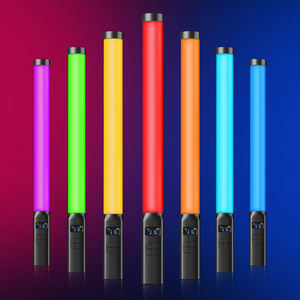 Ulanzi VL119 RGB camera Video Light,LED Photographic Lighting hand held Rgb Light Stick for tik tok studio photography