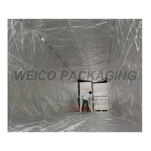 Woven fabric thermal insulation container liner 20ft foil liner bubble insulation shipping