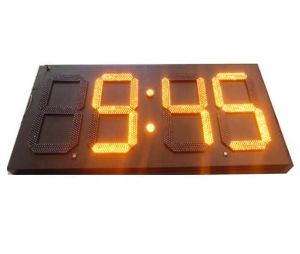 outdoor waterproof LED digital clock/temperature display