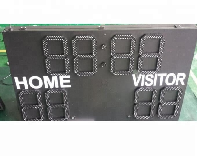 Outdoor Electronic LED digits football scoreboard for sale