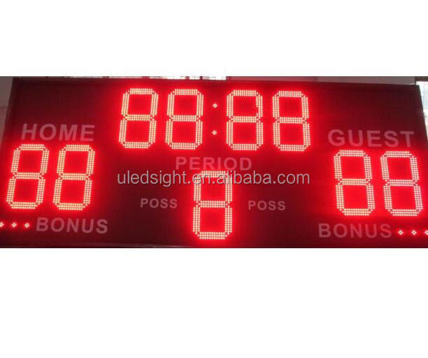 make electronic scoreboard / LED football scoreboard for sale