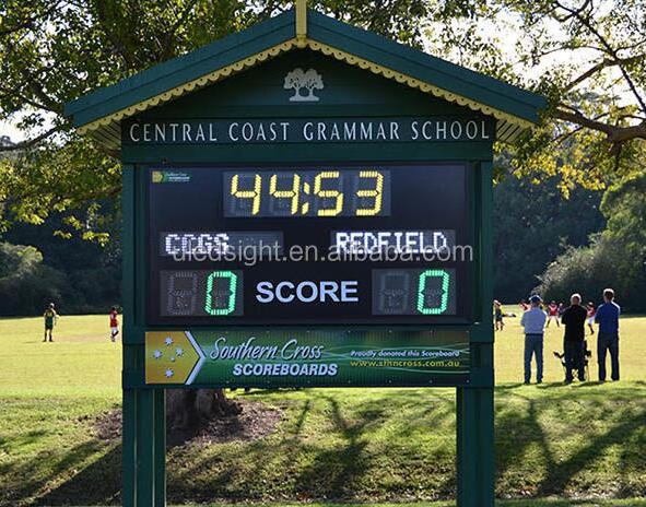 Single side basketball scoreboard used digital scoreboard for sale