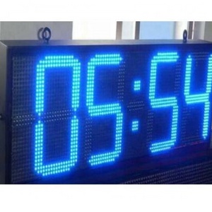 outdoor waterproof LED digital clock/temperature display