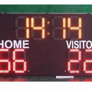 Outdoor Electronic LED digits football scoreboard for sale