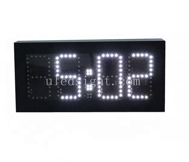 Outdoor Wireless LED Time and Temperature Sign, GPS Clock