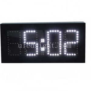 Outdoor Wireless LED Time and Temperature Sign, GPS Clock