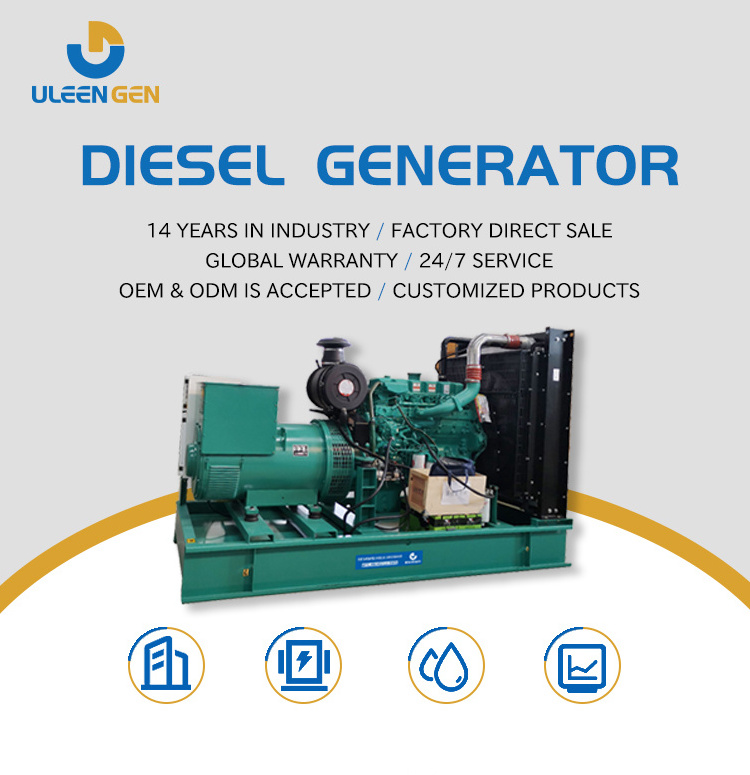 genset 35kw 30KW 25kva 45kva 15kw with Cummins diesel generator 125kva price silent generators set open genset price