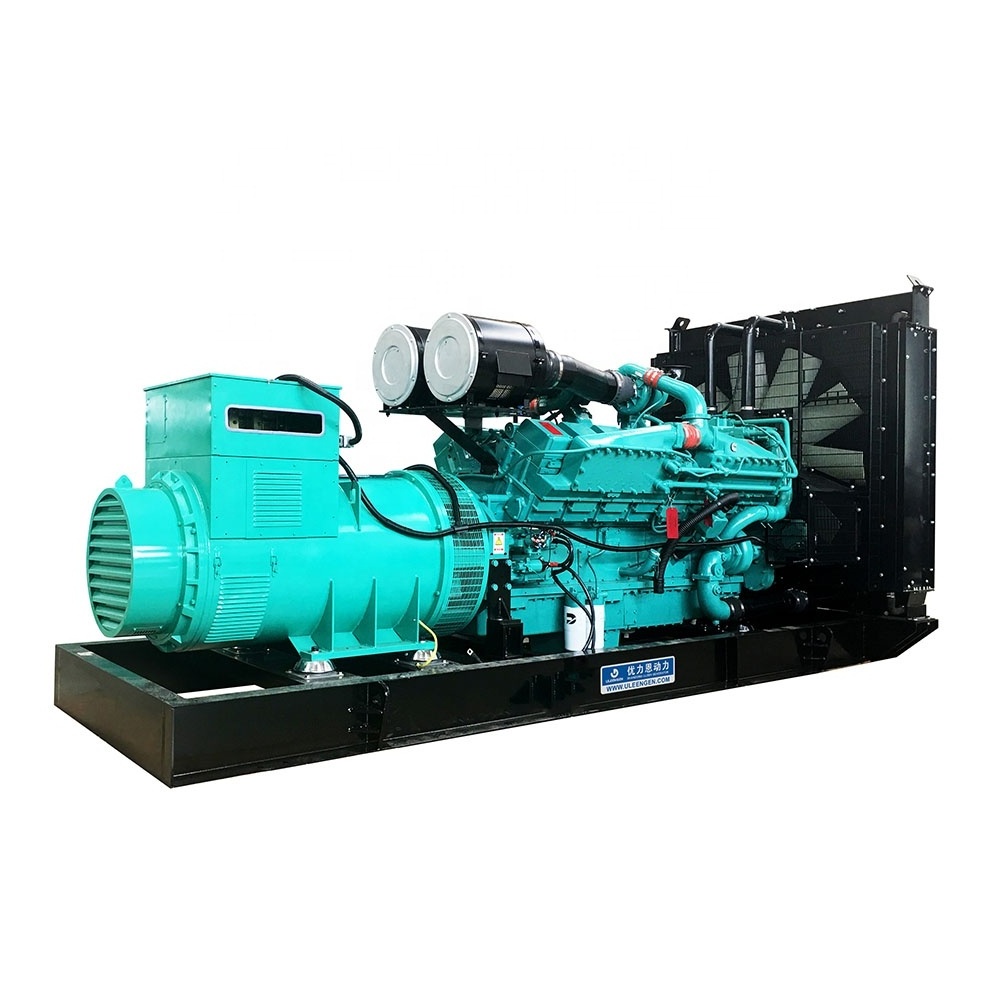 Big Power Genset Industrial Soundproof for Containers 1MW 1 Megawatt Diesel Power Generator Set genset