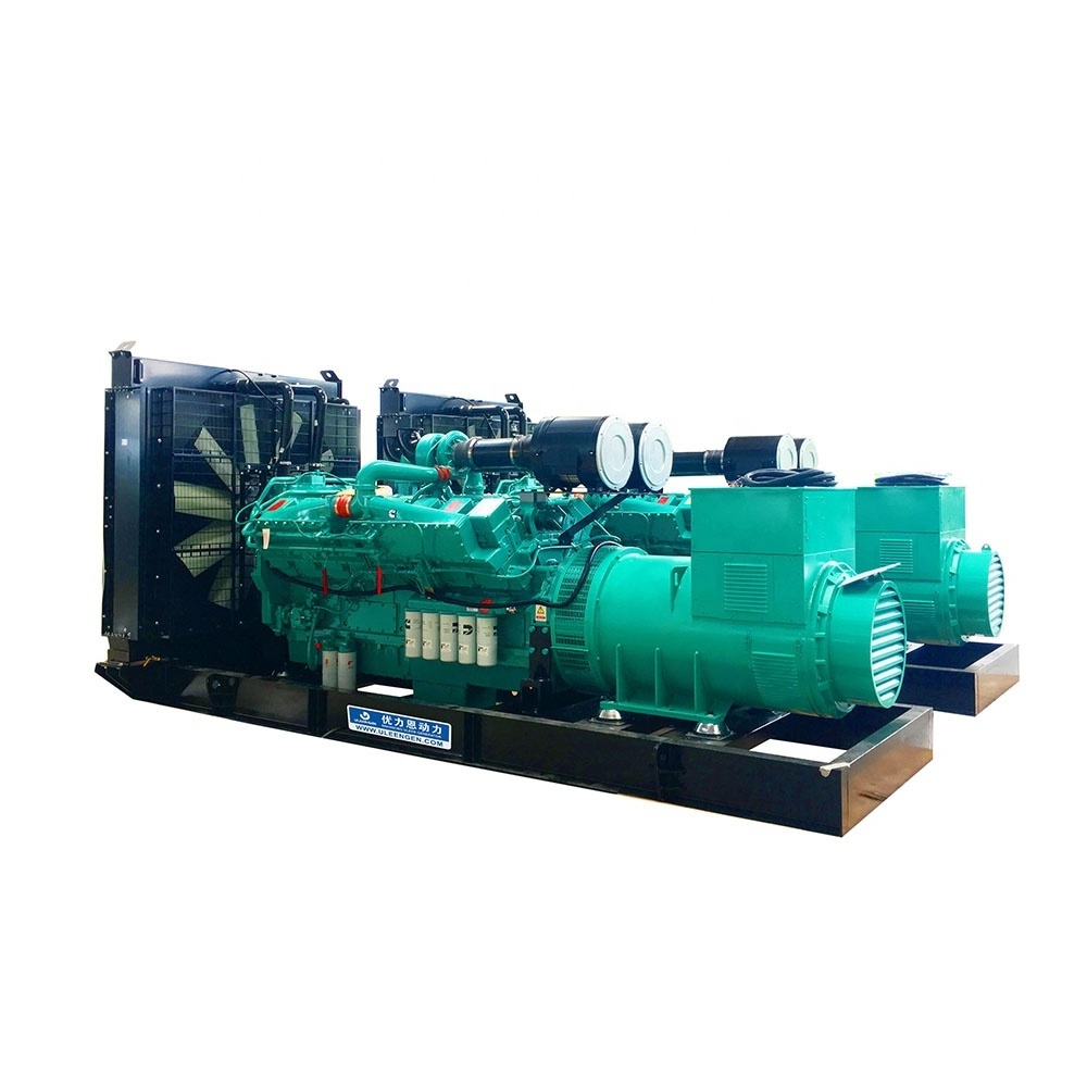 Big Power Genset Industrial Soundproof for Containers 1MW 1 Megawatt Diesel Power Generator Set genset