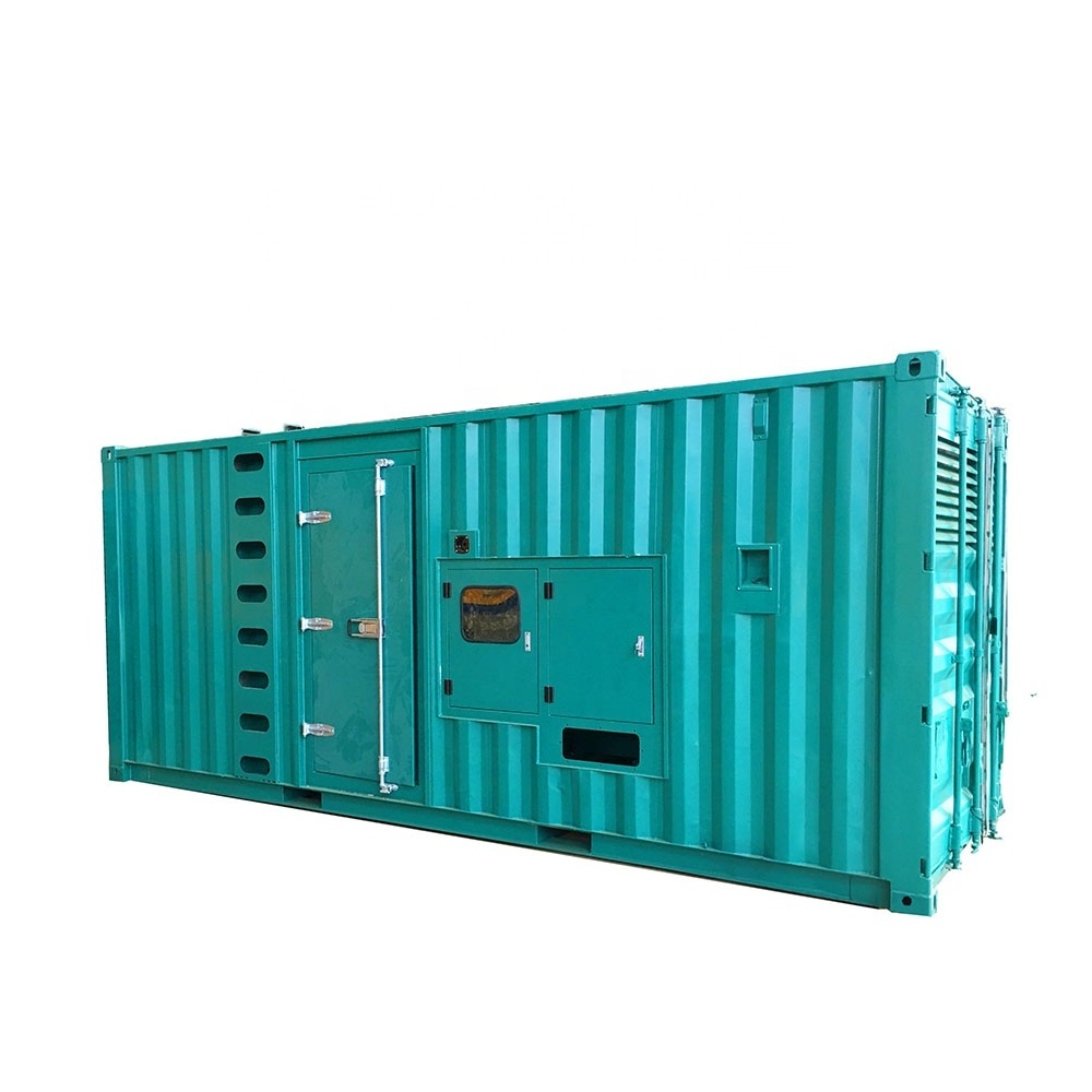 Big Power Genset Industrial Soundproof for Containers 1MW 1 Megawatt Diesel Power Generator Set genset