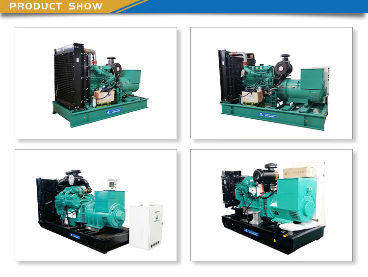 genset 35kw 30KW 25kva 45kva 15kw with Cummins diesel generator 125kva price silent generators set open genset price