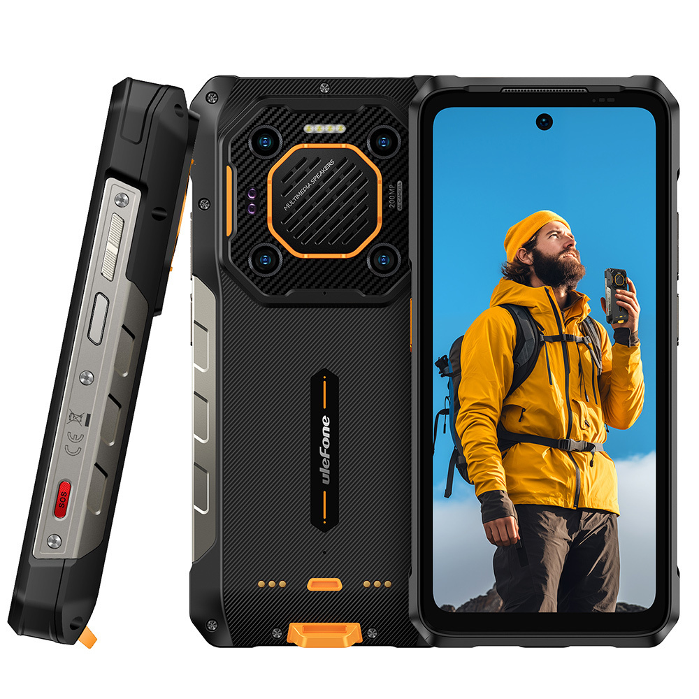 ulefone armor 26 Rugged Phone 15600mAh Mega Battery 120W Mega Charge waterproof 121dB Thunder Speaker rugged smartphone