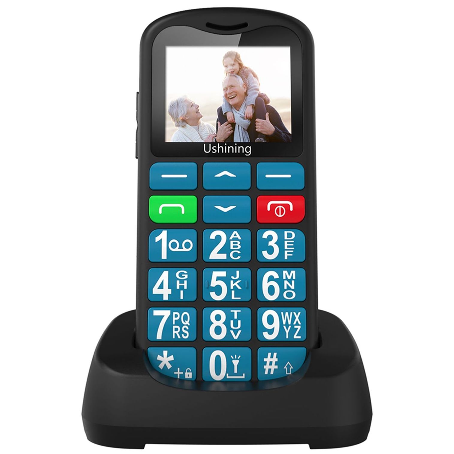 New Arrival  4G Mobile Feature Phone Big Button 1.77 inch 4G  Slim Basic Phone  with SOS Big Button 4g LTE  Bar Phone