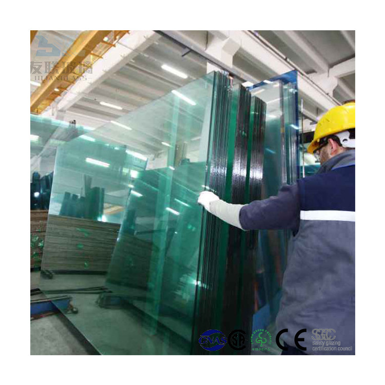 Ulianglass bulletproof laminated glass panel price custom safety toughened laminated bullet proof building glass