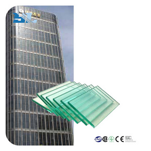 Ulianglass SGCC Certificate 1/4'' 3/8'' 1/2'' obscure milky white translucent opaque tempered laminated glass for building