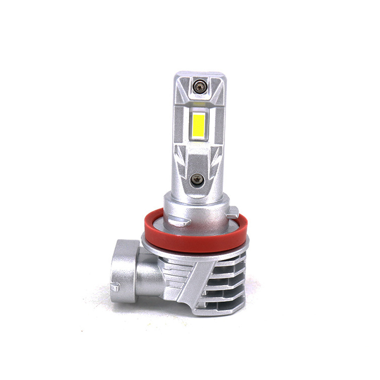 LANSEKO M6 MINI LED Headlight Bulb H8 H9 H11 With 7535 LED Chip 27W 6000LM Copper Tube PCB 12V For Car Headlight 6500K