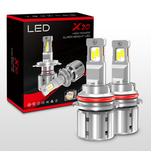 12000LM LED Headlight Bulb 9004 9007 HB1 HB5 With G-XP LED Chips 130W Copper 12V 24V Copper Tube CANBUS LED Headlight 6500K