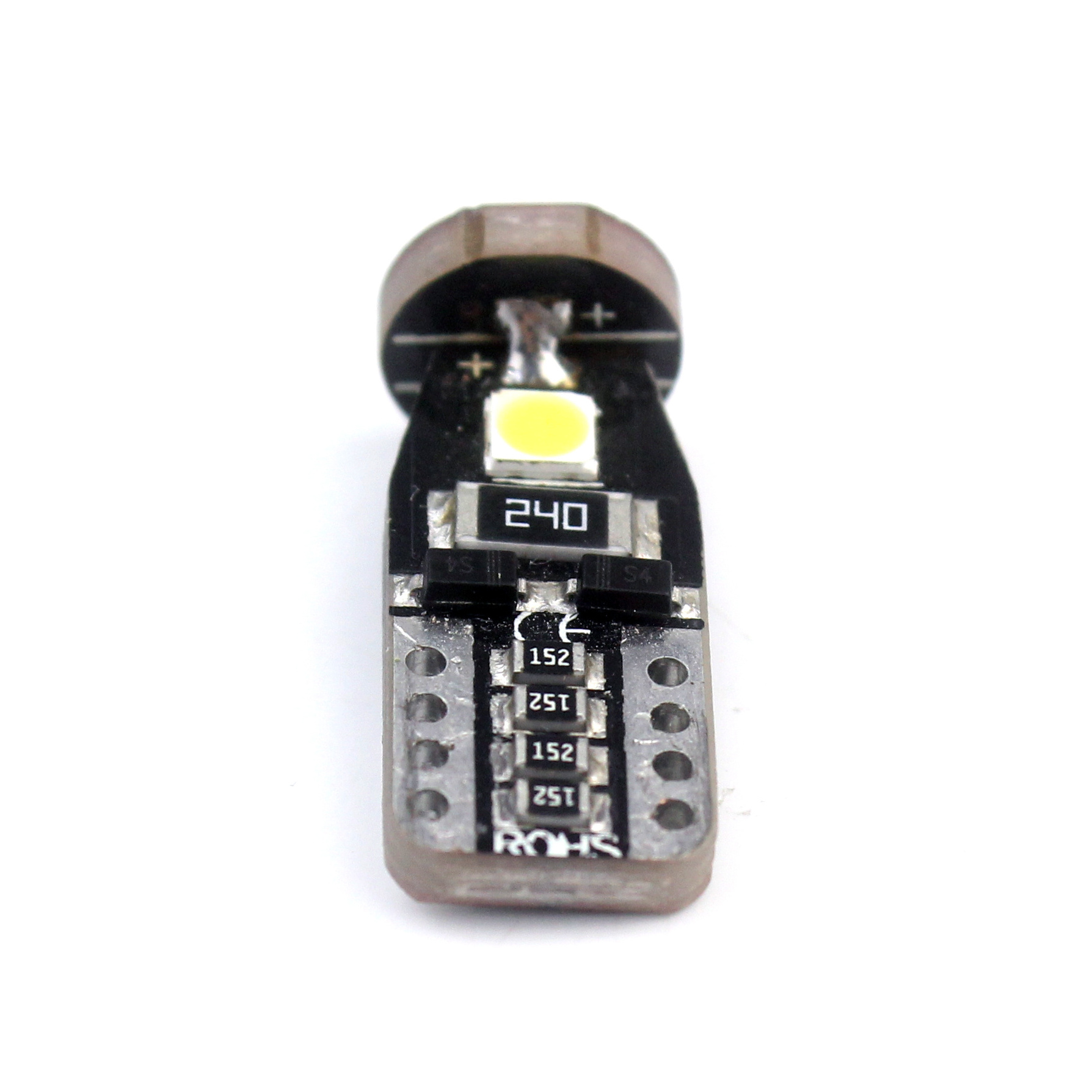 T10 W5W canbus car led bulb with 3030 chipset 200LM auto bulb led light red white yellow