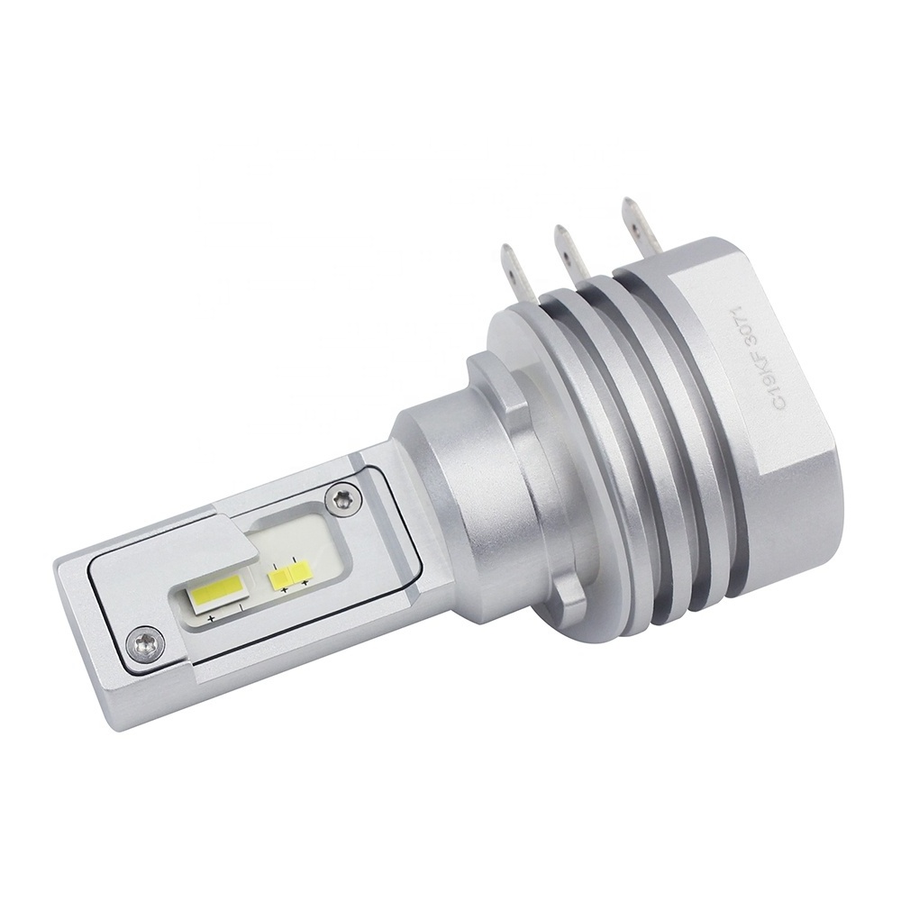 Auto lighting system factory supply 4000LM high brightness H11B H7 H1 H15 led car headlight bulb