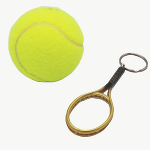 Wsnbwye double badminton rackets  2d/3d Oem Soft Pvc Rubber Silicone Tennis Padel table tennis racket 9 star Keychain