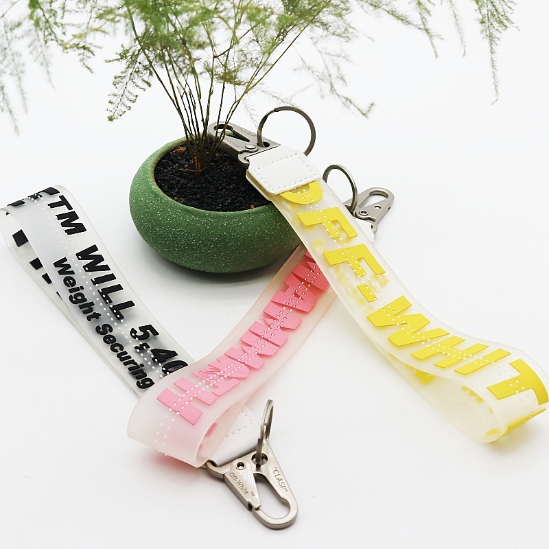 Wsnbwye phone strap lanyard custom Teacher Lanyard Silicone Beaded phone lanyard custom Keychain