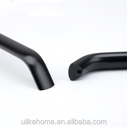 Black hand drawer pulls modern simple cabinet door handles closet door handles