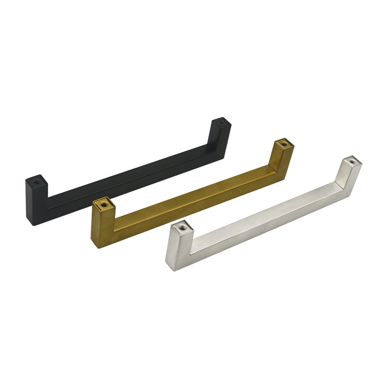 Stainless Steel Square Cabinet Handles Popular in the USA size from 96mm-320mm in stock