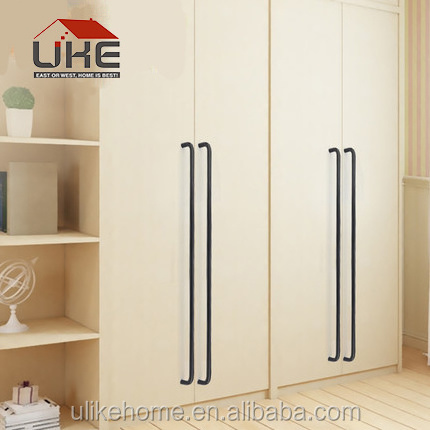 Furniture Cabinet Pull Handles Aluminum Wardrobe Long Handle China Factory Supplies