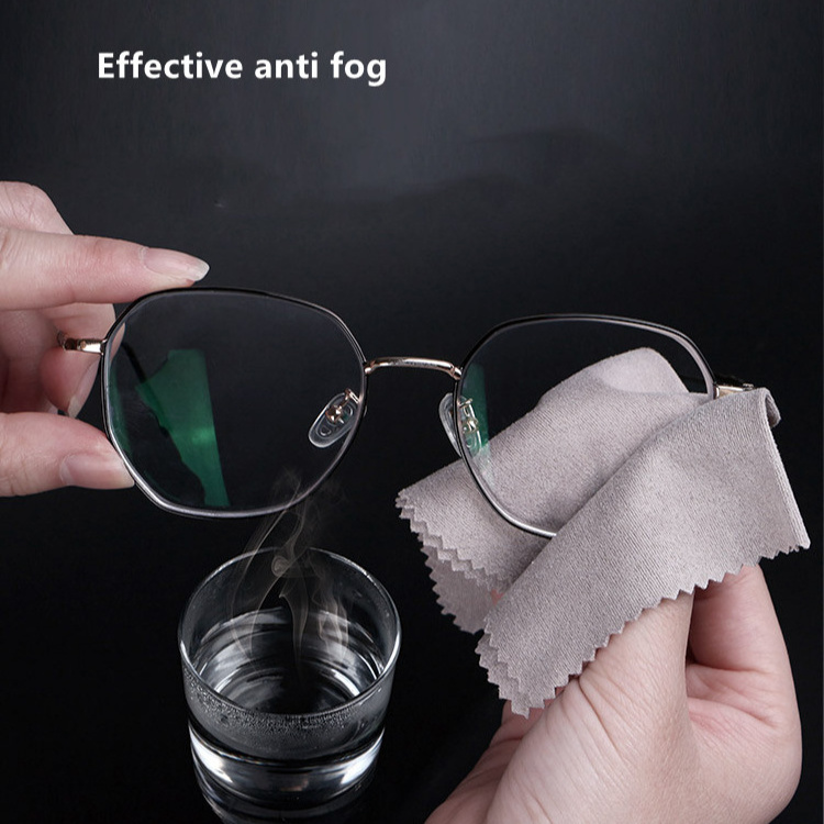 Microfiber Anti Fog Cloth Moistened Individual Wrapped Eye Glasses Cleaning,Glasses Cleaner