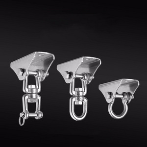 Stainless Steel Heavy Duty Swing Hangers Swivel Swing Hook For Hammock Chair Heavy Bag