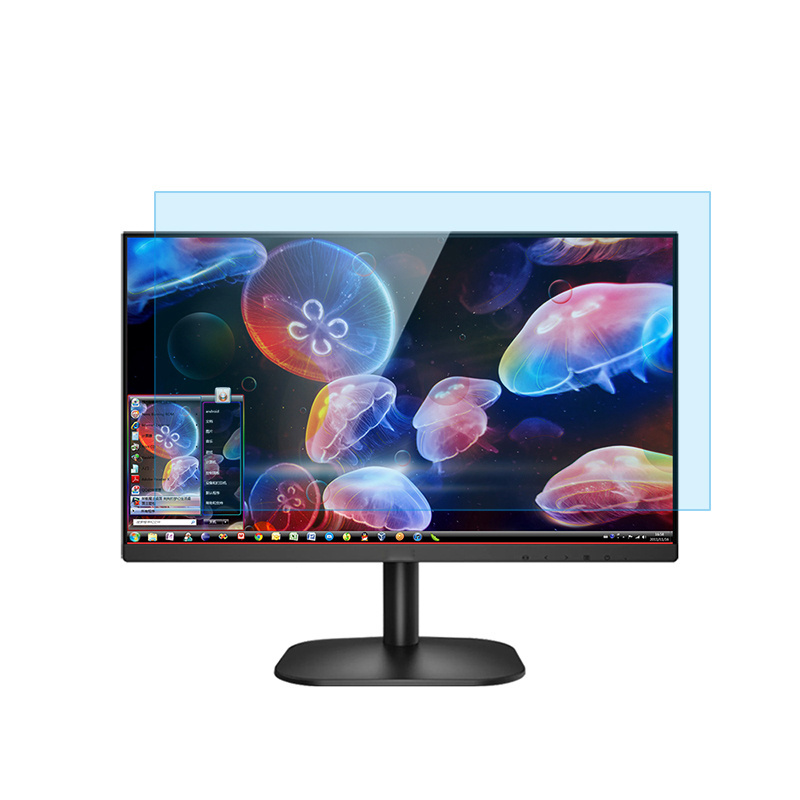 New Trending 22 Inch Computer Used Anti Radiation Blue Ray Filter High Clear Anti Blue Light Monitor Screen Protector With Glue