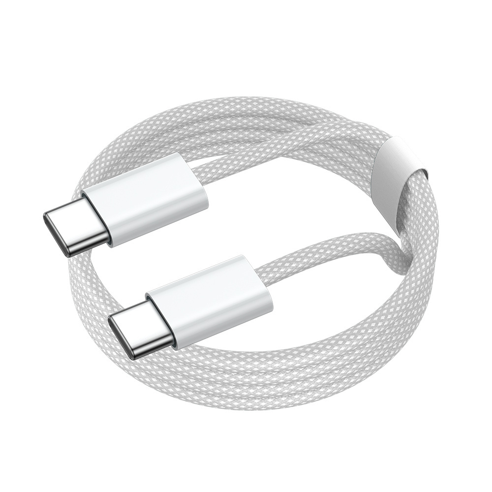 Nylon Braided Charging Cable Data Sync Fast Charge USB to USB C Cable USB2.0 480Mbps PD60W 3A Fast Charge Cable for iphone 15