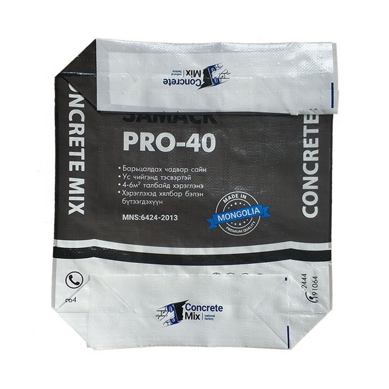 custom 25 kg empty pp cement bag cement packing bag