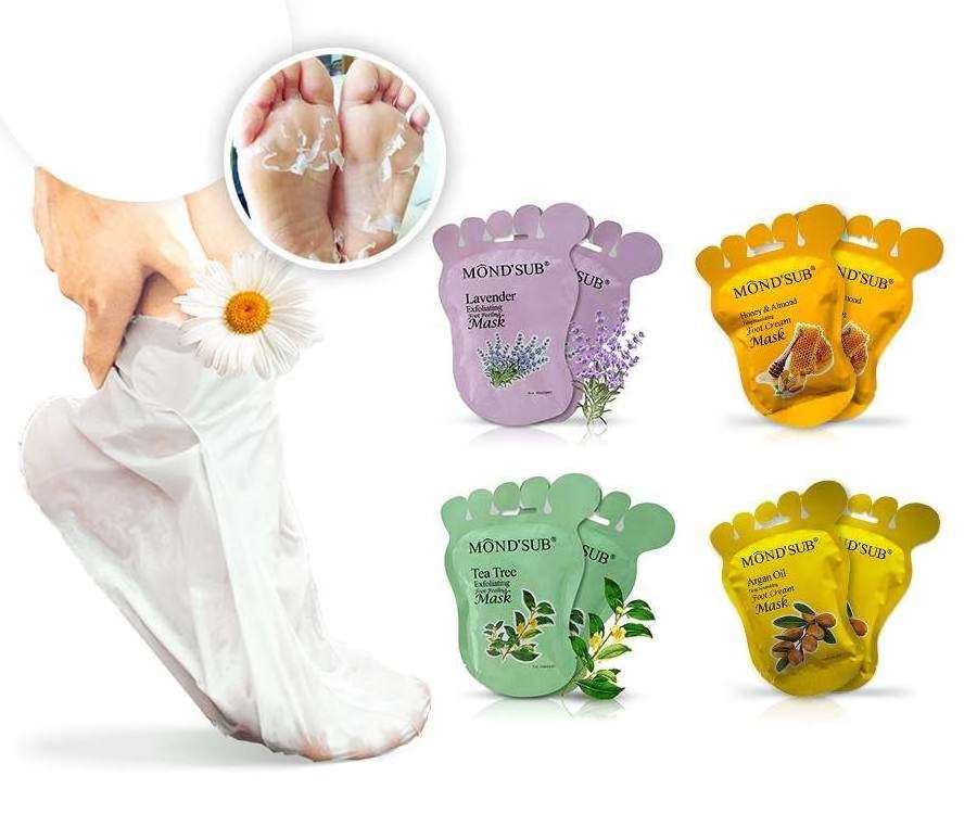 Wholesale  Callus Removal Foot Peel Mask Socks Moisturizing Pedicure Exfoliating Peeling Foot Mask