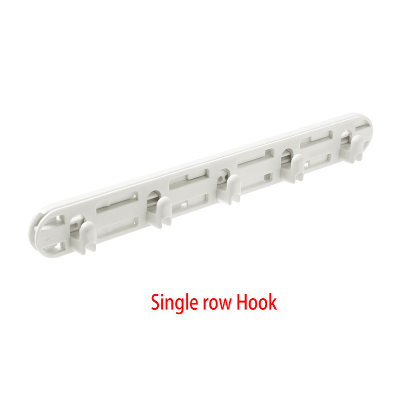 High Quality Customized Color Plastic Coat Saving Coat Hanger Wall Mounted Retractable Gap Hooks