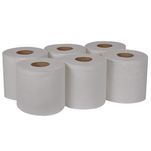 Factory direct  disposable eco-friendly virgin/recycled white/natural custom restroom bathroom industrial roll paper towel rolls