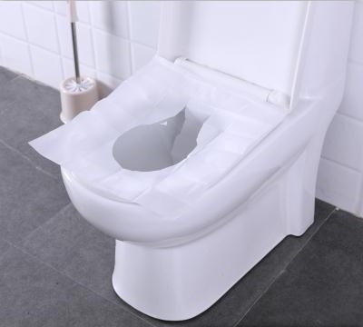 10 sheets/pack 100% virgin wood pulp travel pack disposable flushable paper toilet seat cover