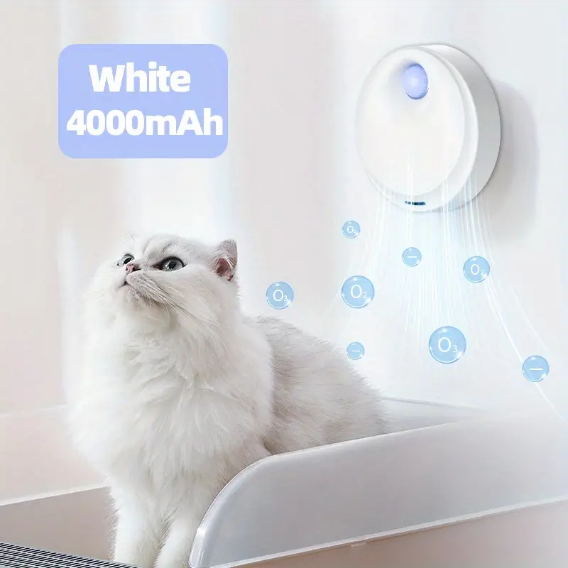 Rechargeable Dog Scent Smell Cleaner Automatic Pet Odor Remover Cat Litter Odor Eliminator Electric Air Deodorizer