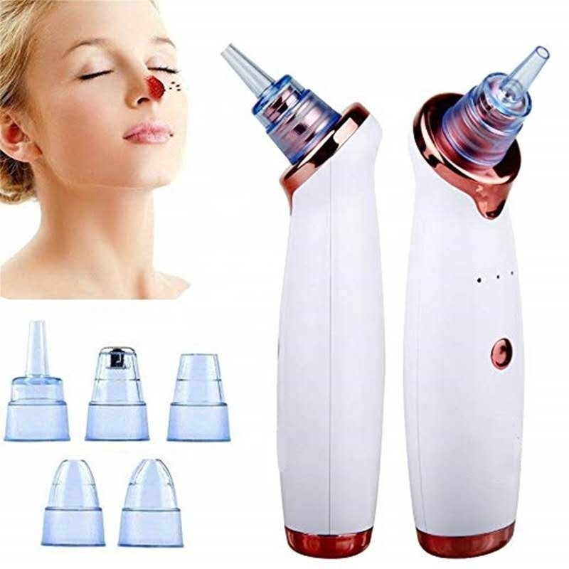 Strong Suction Rechargeable Pore Cleanser Acne Comedone Zit Pimple Extractor Sucker Tool