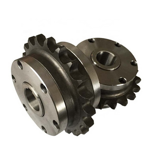 ULK Custom Teeth Finished Bore Stainless Steel Transmission Differential Drive Roller Chain And Sprockets