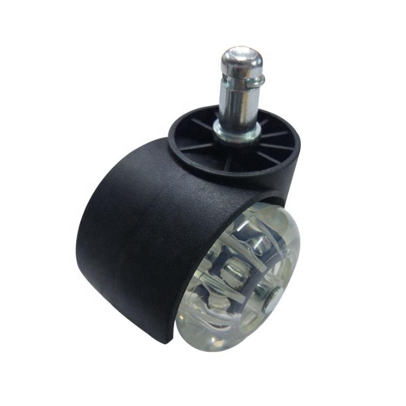 2inch mute ABS plastic caster PU swivel chair wheel furniture casters for carpet