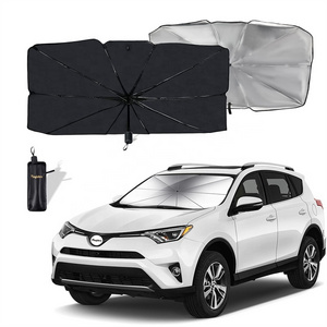 windshield car sunshade umbrella-style front glass car sunshade umbrella car front window